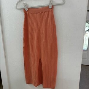 Free People XS Skyline Midi Skirt